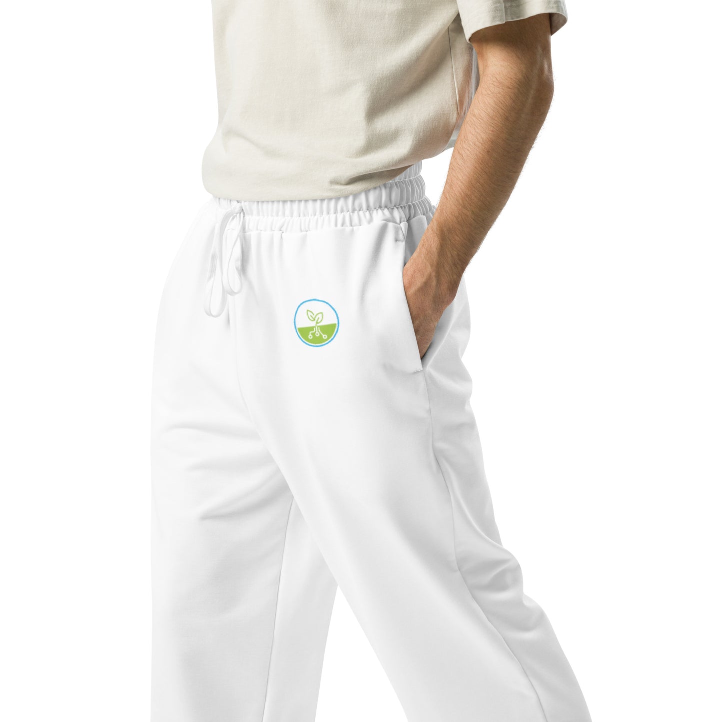 Wide-leg joggers