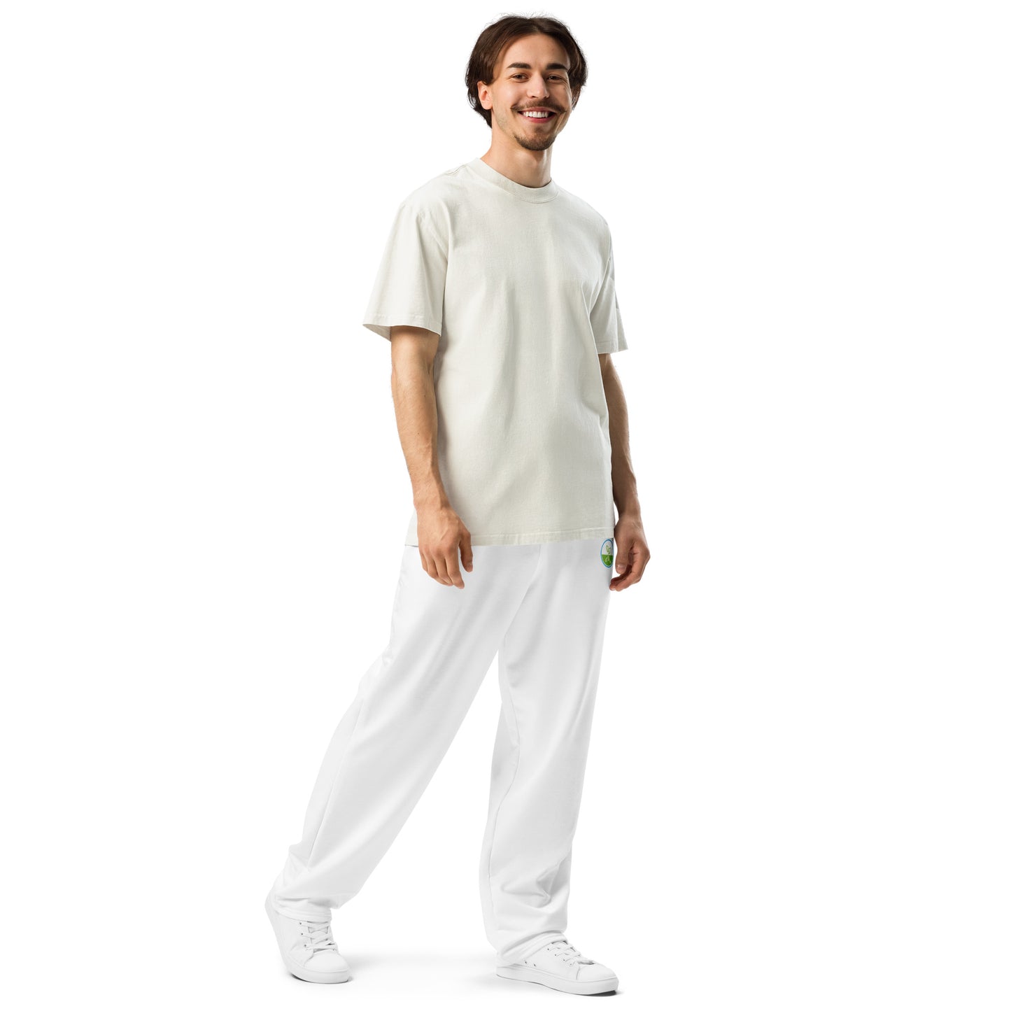 Wide-leg joggers