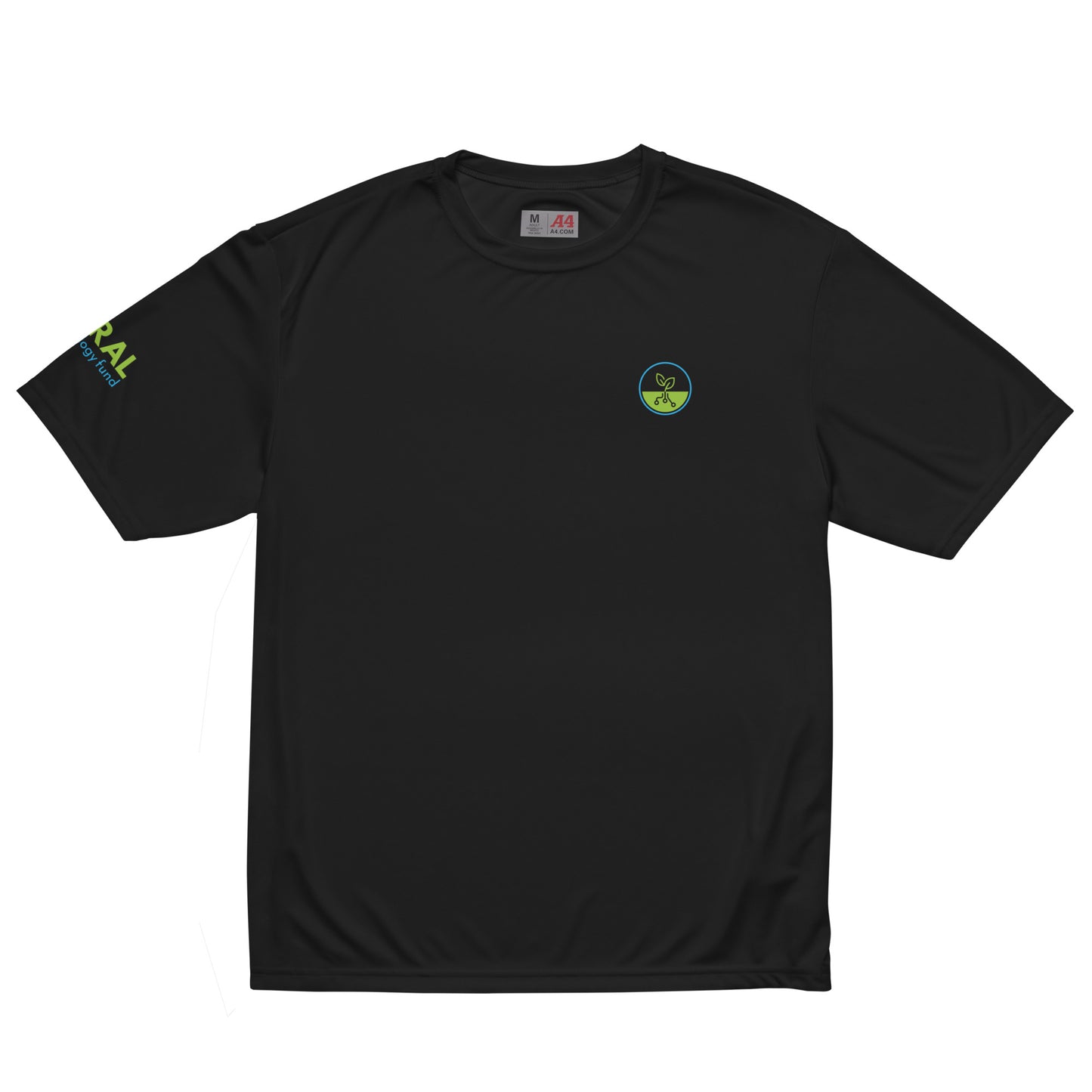 Unisex performance crew neck t-shirt