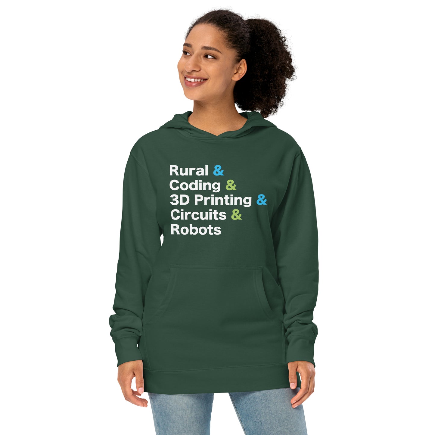 Unisex midweight hoodie