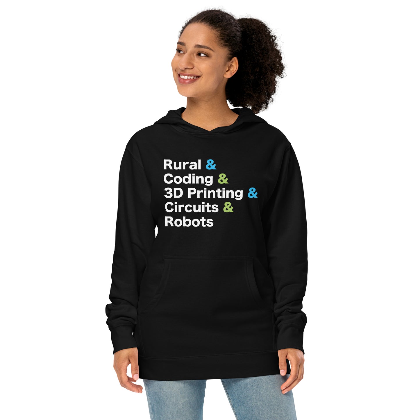 Unisex midweight hoodie