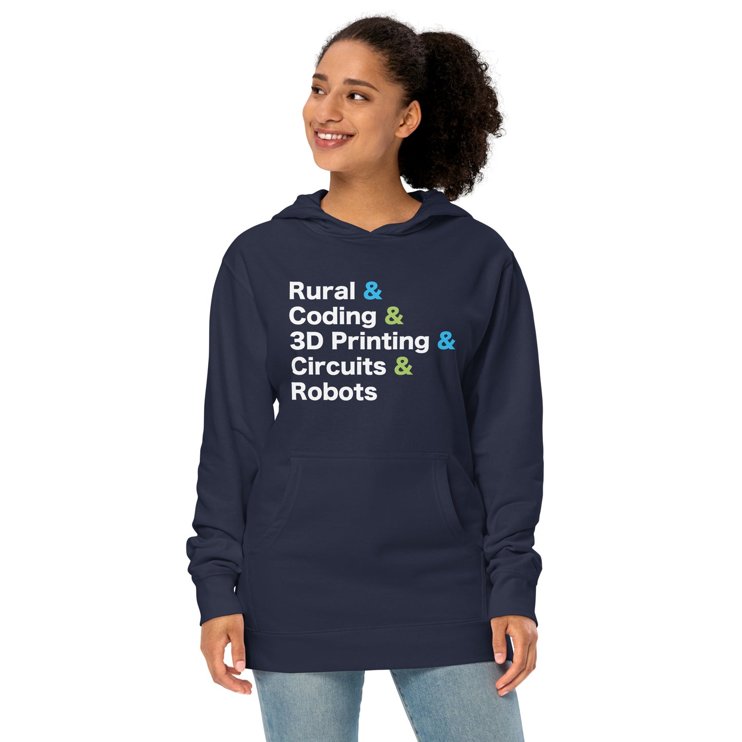 Unisex midweight hoodie