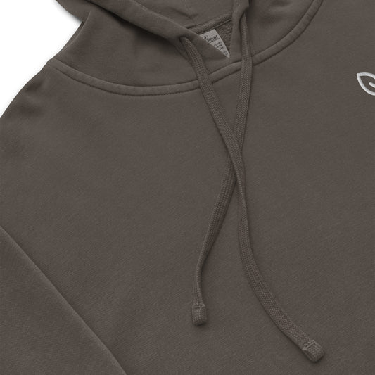 Unisex pigment-dyed hoodie