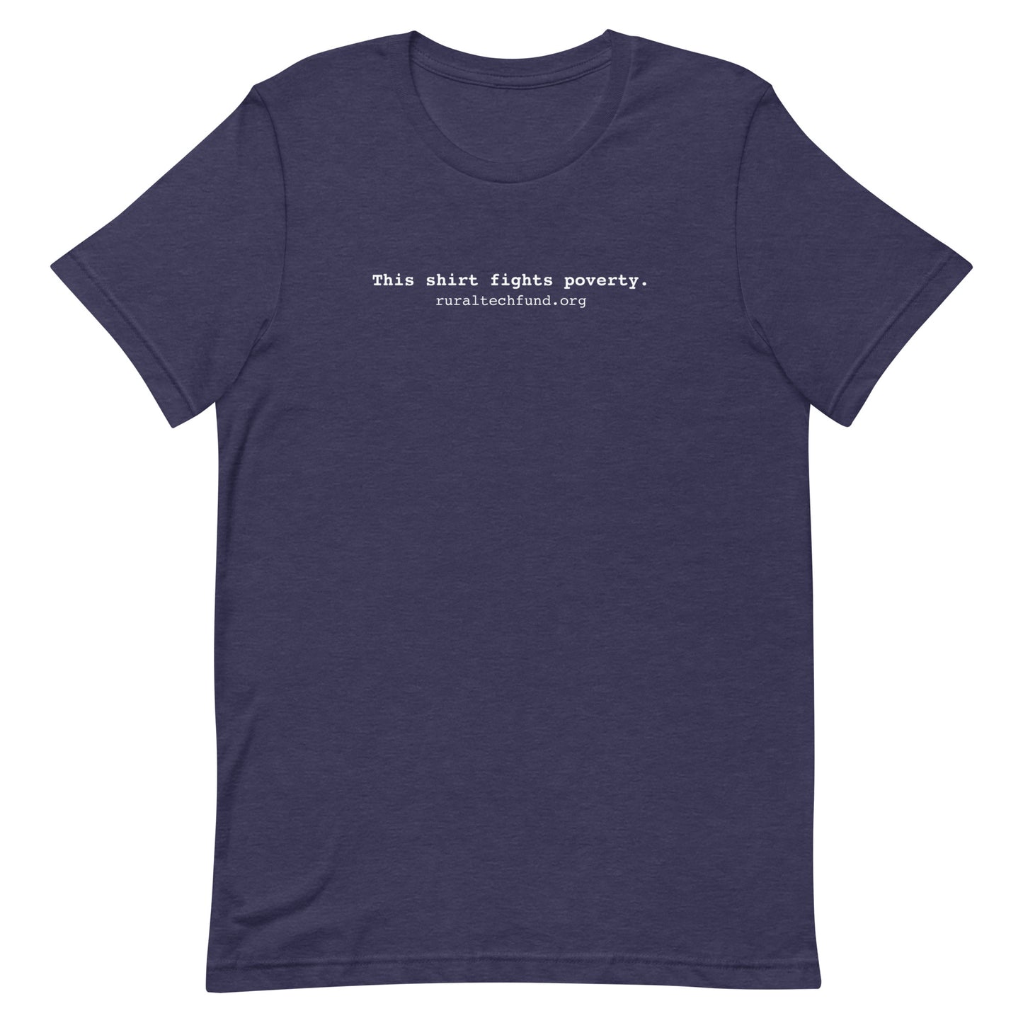 Unisex t-shirt (white text)