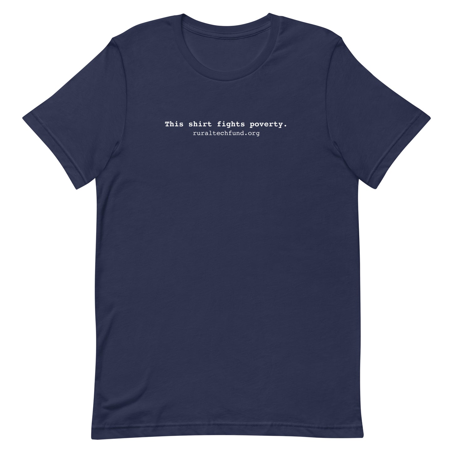 Unisex t-shirt (white text)